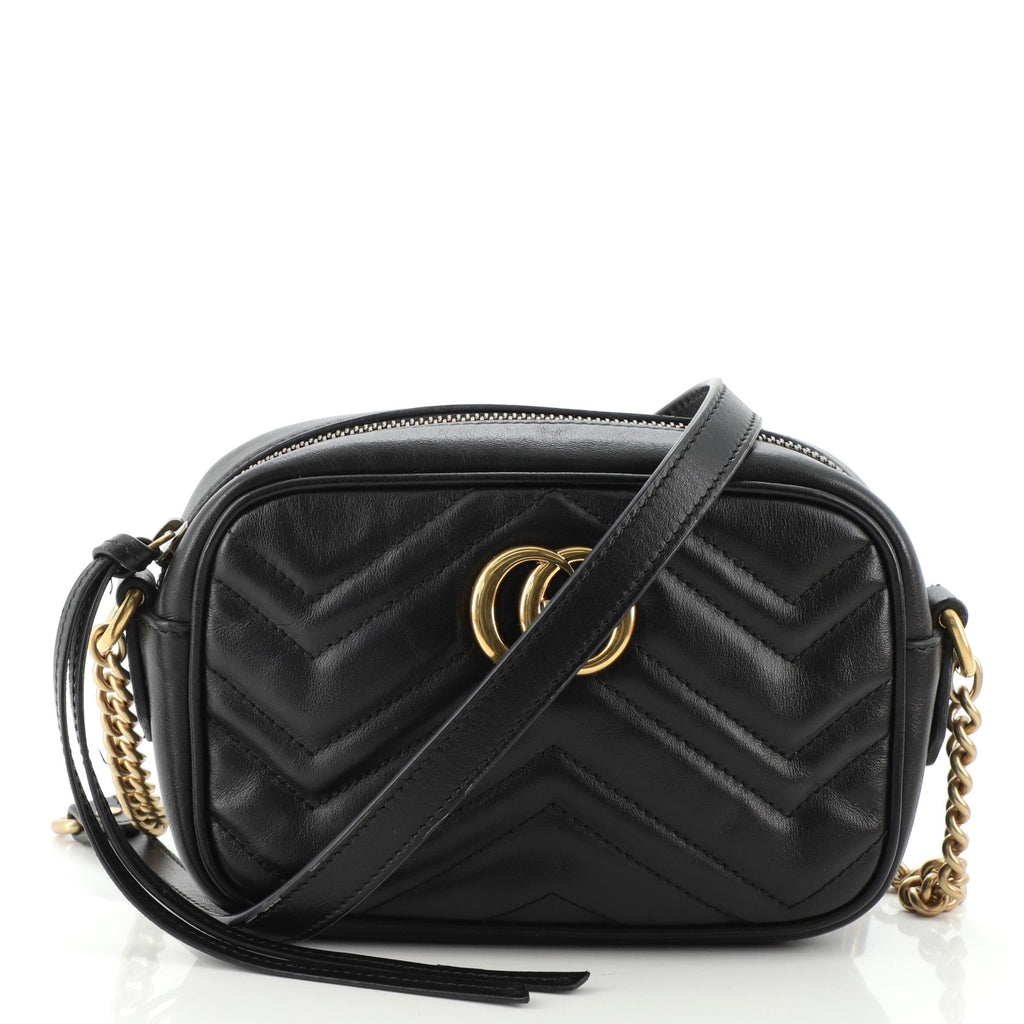 GG Marmont Shoulder Bag Matelasse Leather Mini