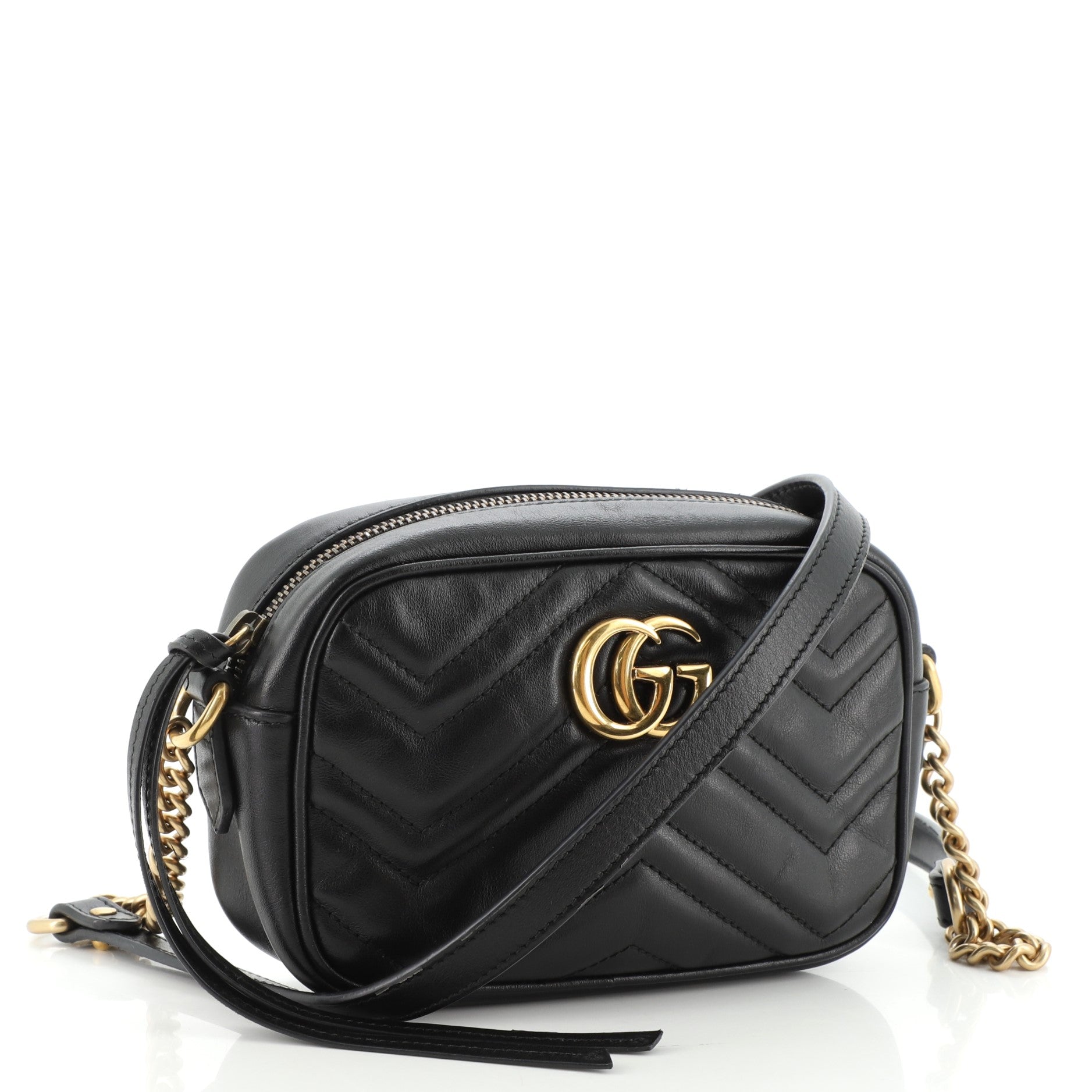 GG Marmont Shoulder Bag Matelasse Leather Mini