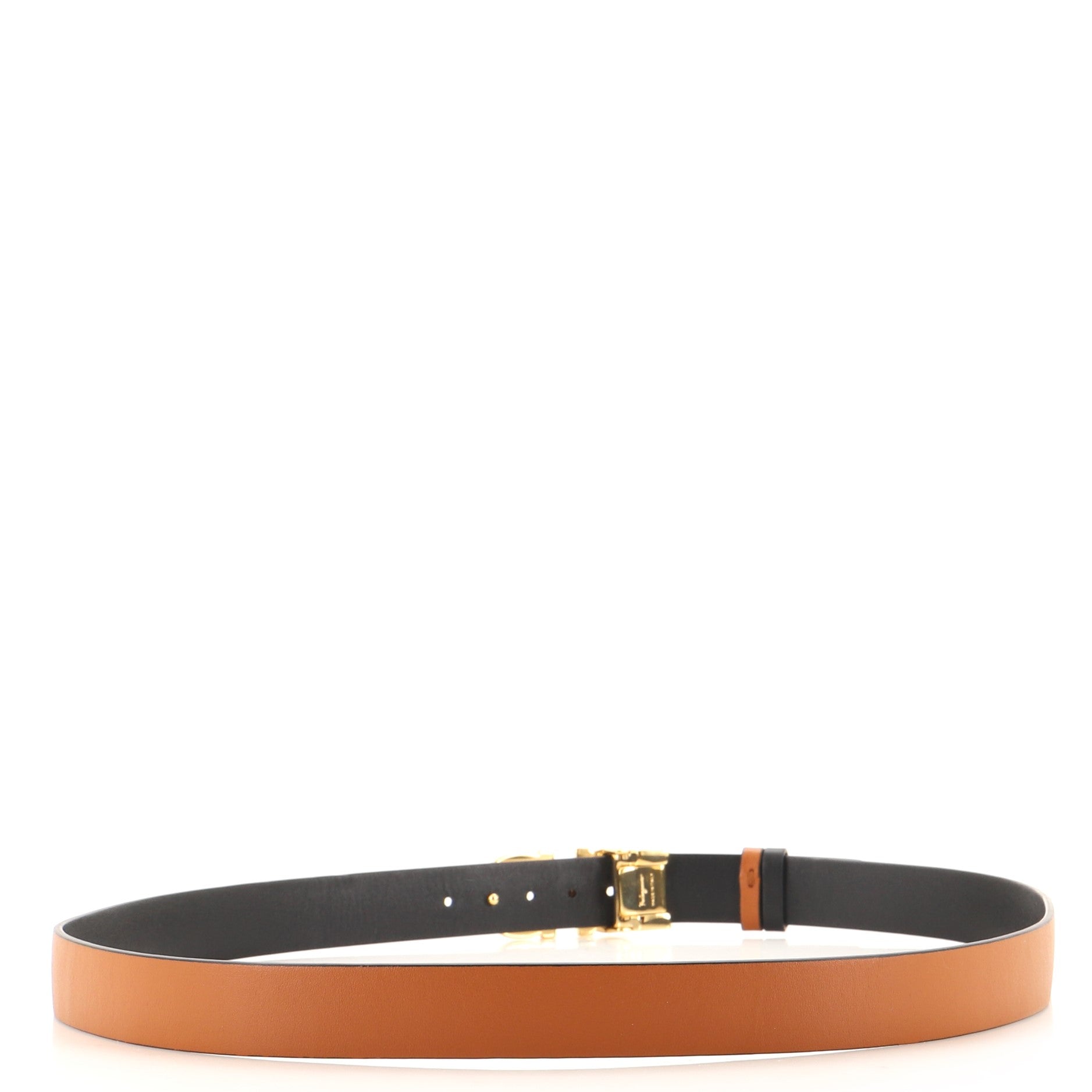 Gancini Reversible Belt Leather Thin 90
