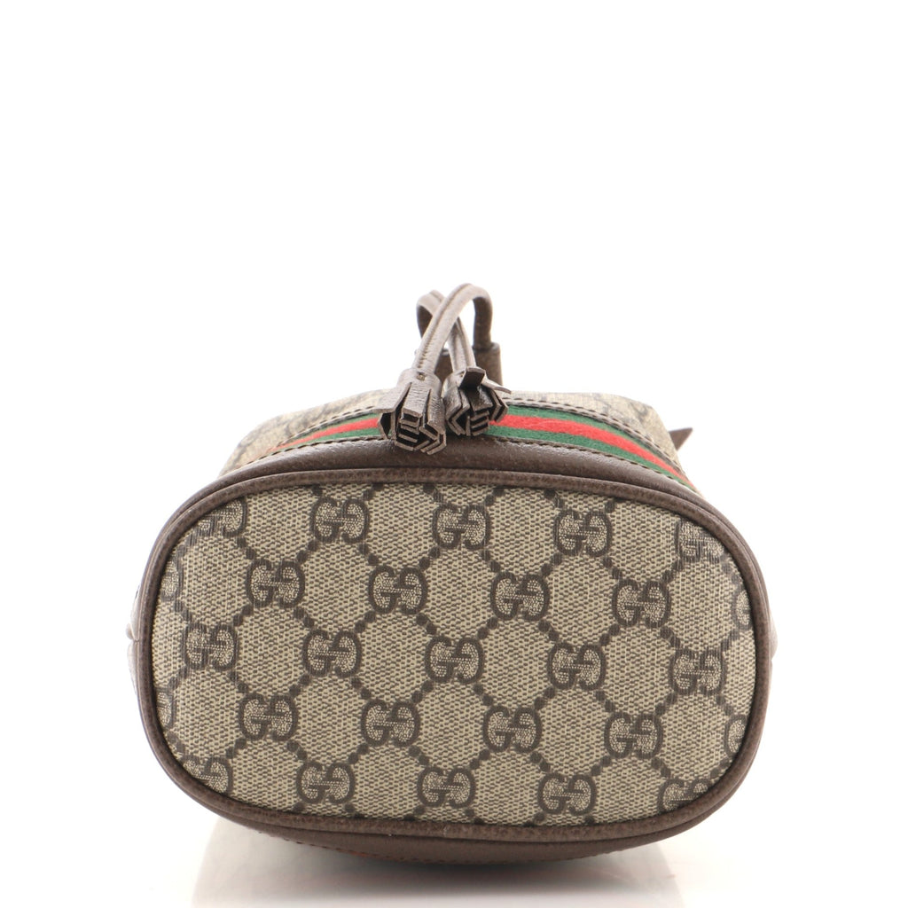 Ophidia Bucket Bag GG Coated Canvas Mini