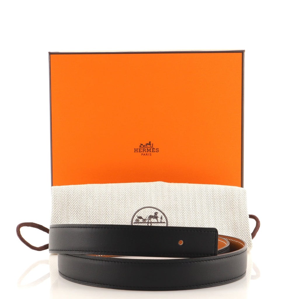 Reversible Belt Strap Leather Thin 85