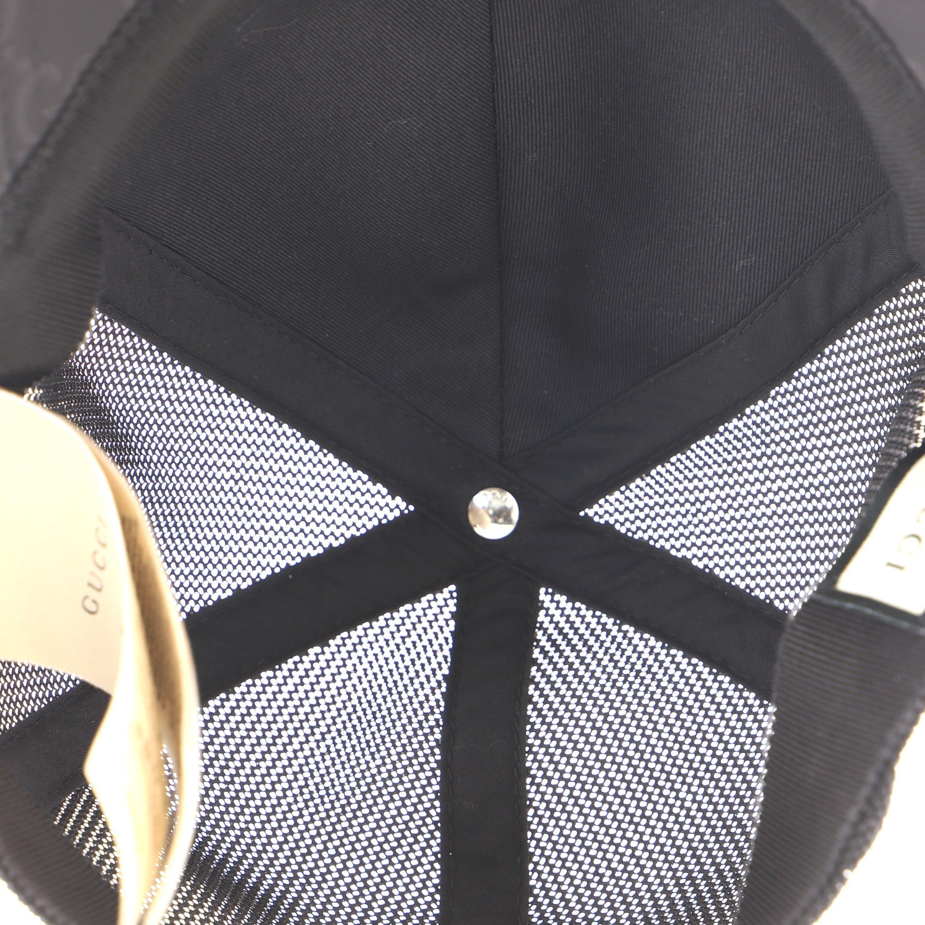 Baseball Cap GG Nylon and Mesh XXL