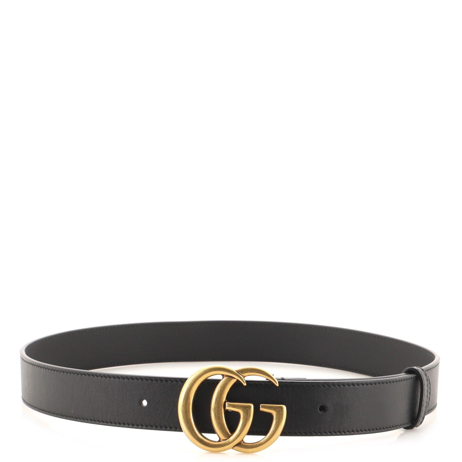 GG Marmont Belt Leather Medium 80