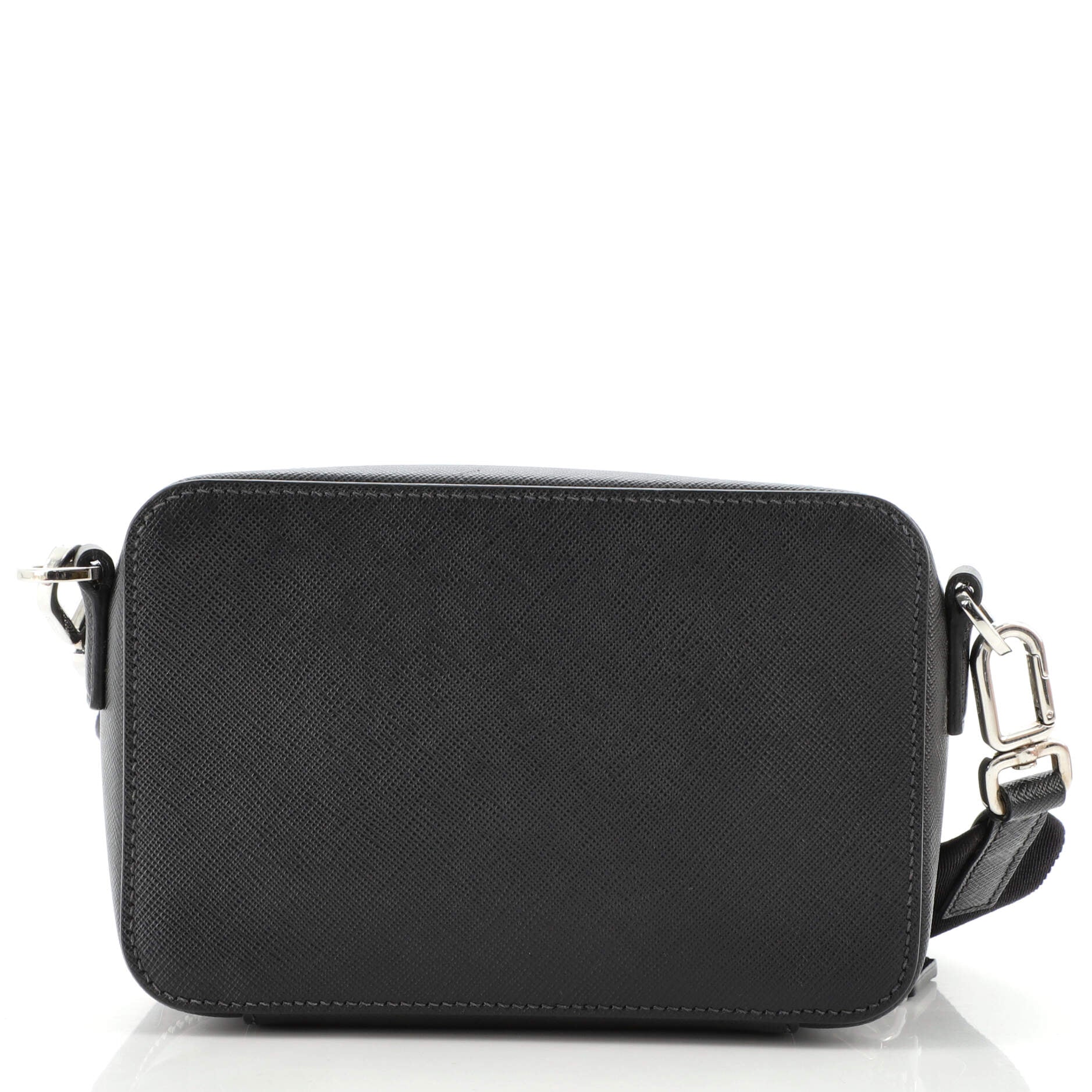 Brique Camera Crossbody Bag Saffiano Leather Mini