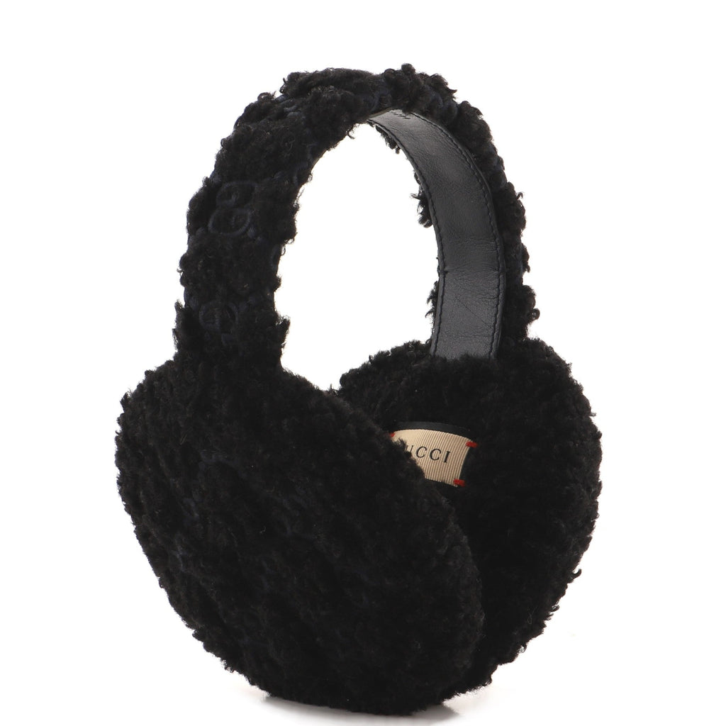 GG Earmuffs Faux Shearling XS