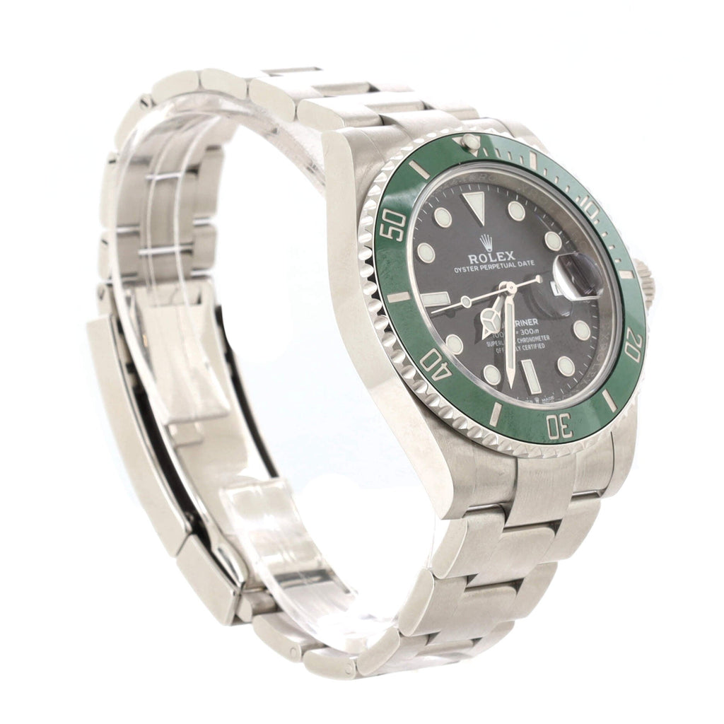 Oyster Perpetual Submariner Kermit Date Automatic Watch Stainless Steel and Cerachrom 41