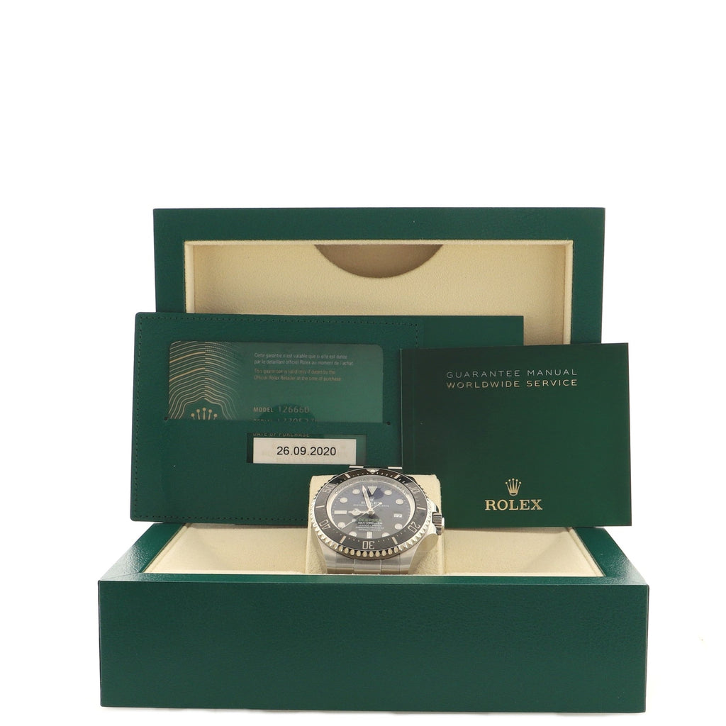 Oyster Perpetual Deepsea Sea-Dweller James Cameron Automatic Watch Stainless Steel and Cerachrom 44