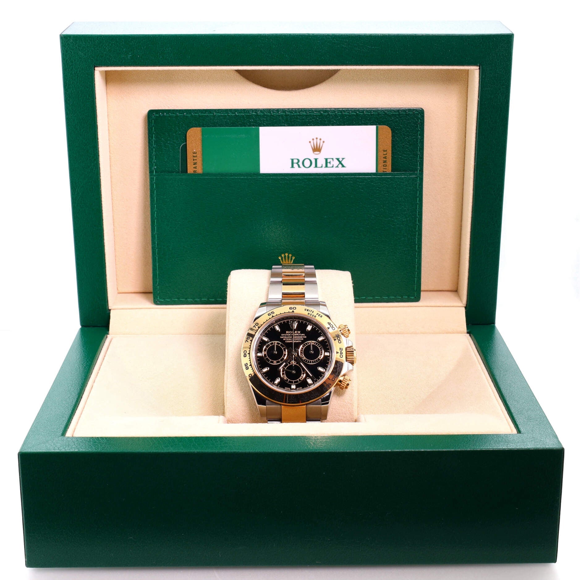 Oyster Perpetual Cosmograph Daytona Automatic Watch Stainless Steel and Yellow Gold 40