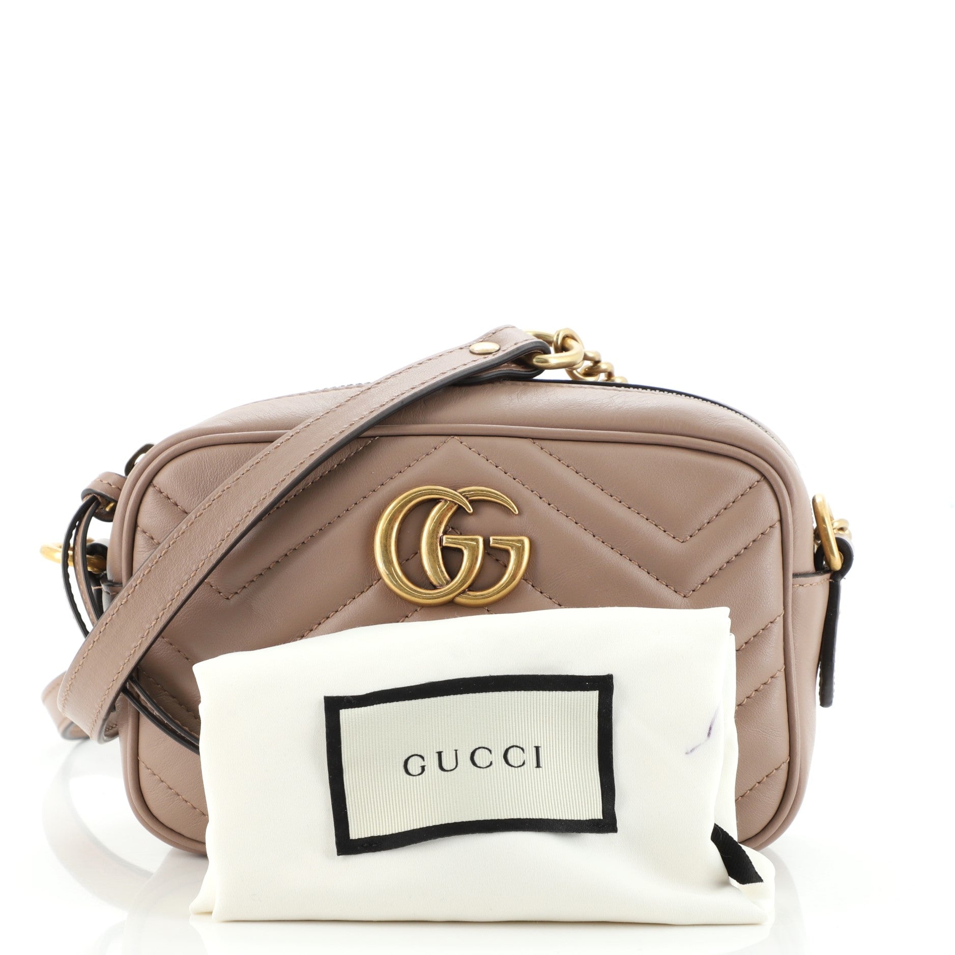 GG Marmont Shoulder Bag Matelasse Leather Mini