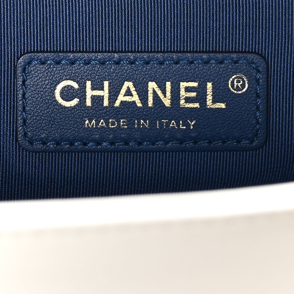 Sequin Canvas New Medium Cuba Boy Flap White Blue Red