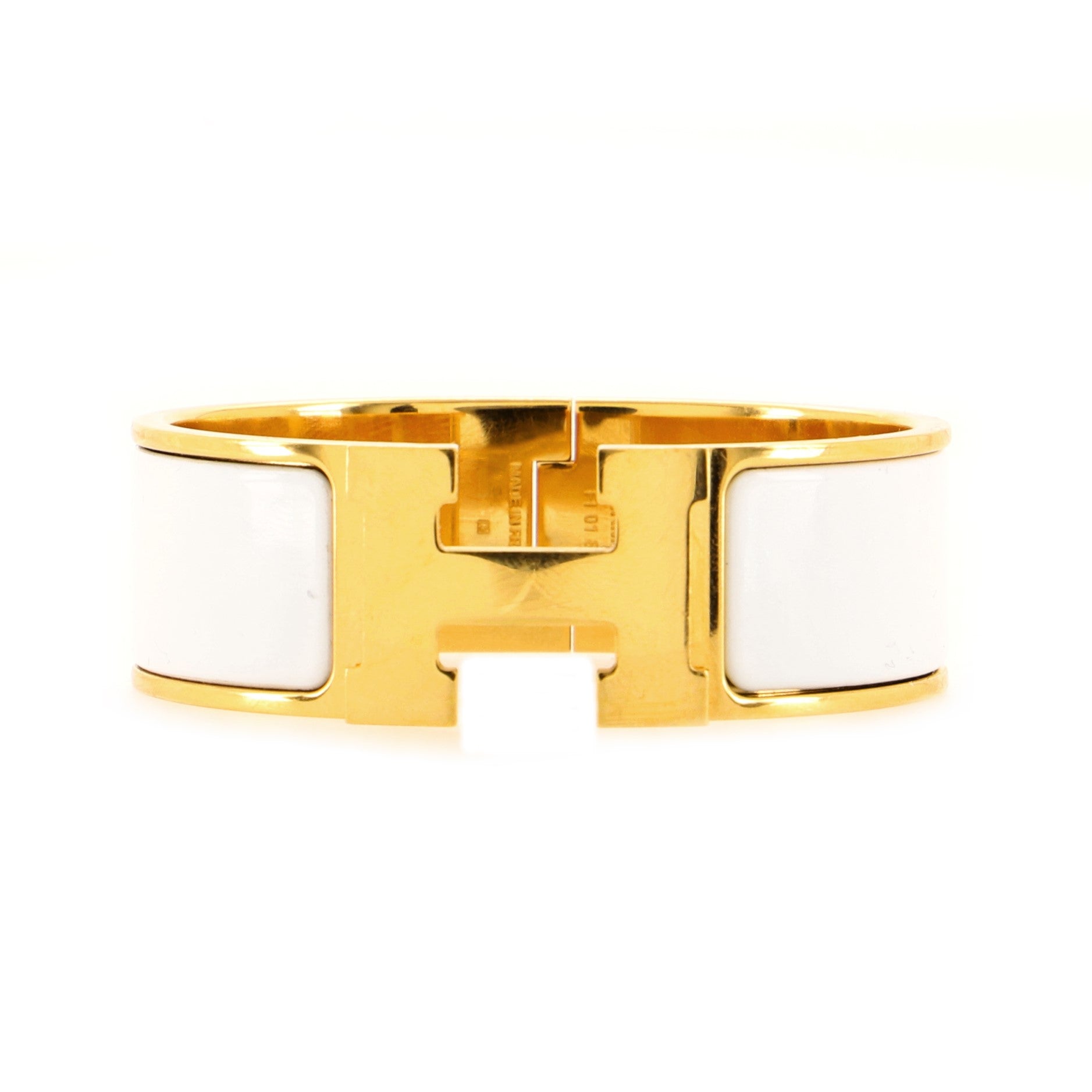 Clic Clac H Bracelet Enamel Wide