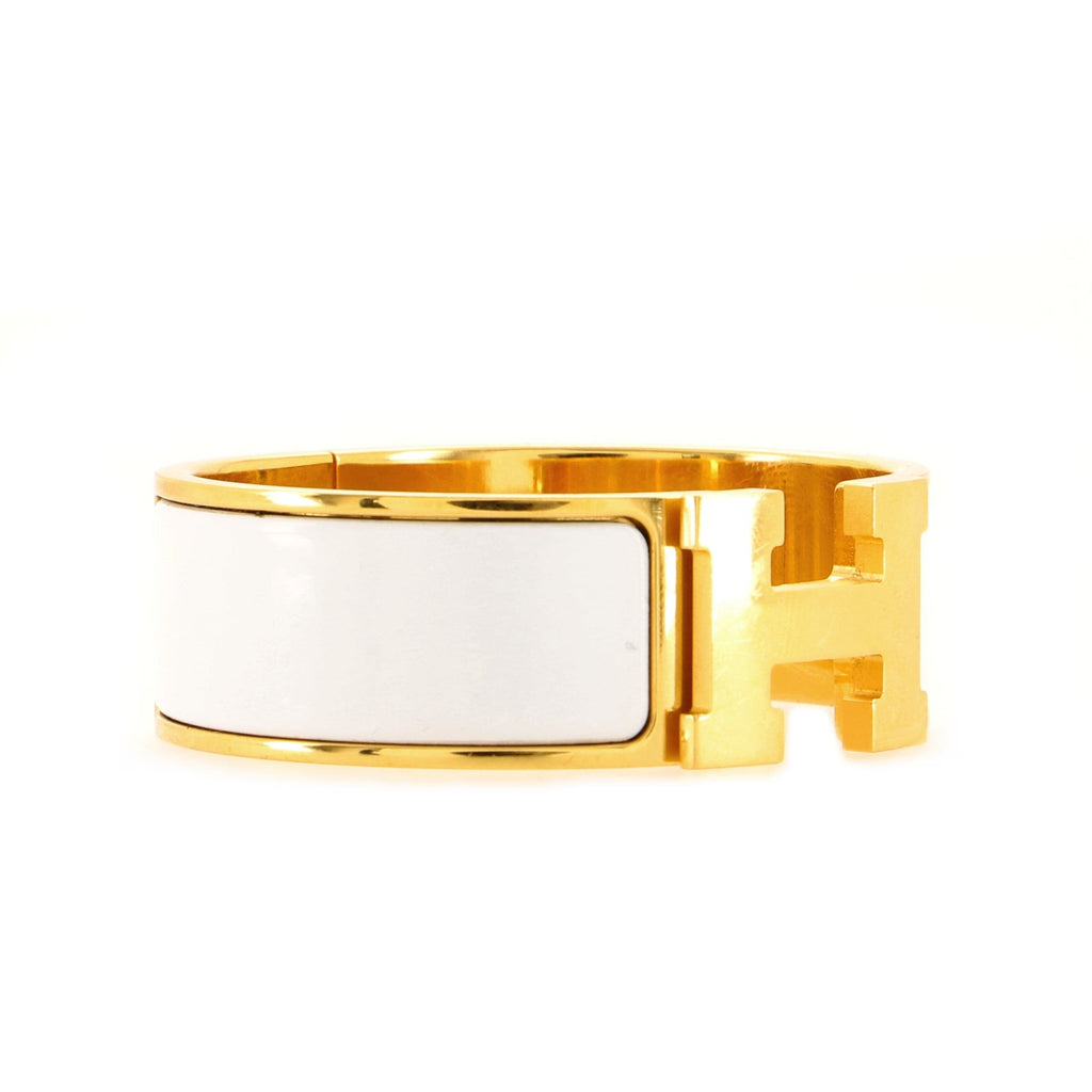 Clic Clac H Bracelet Enamel Wide