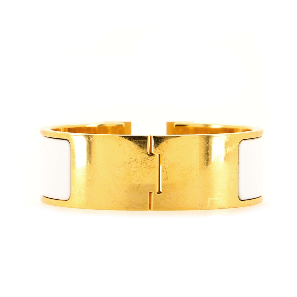 Clic Clac H Bracelet Enamel Wide