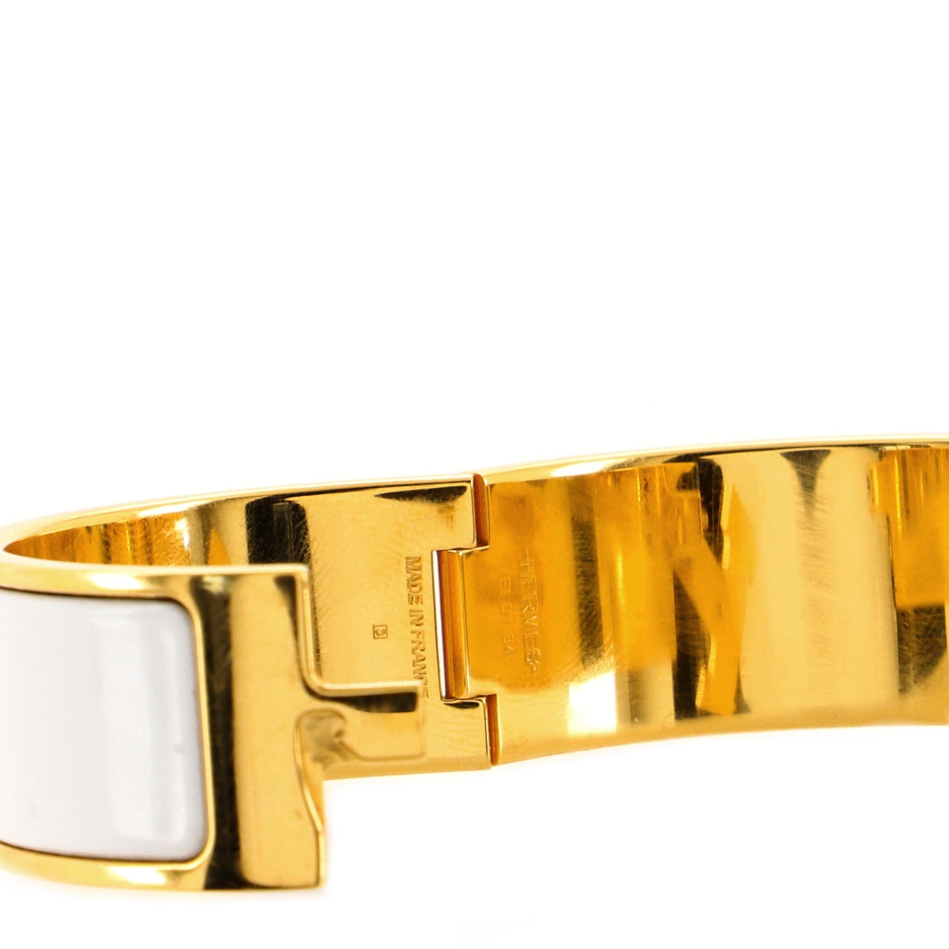 Clic Clac H Bracelet Enamel Wide