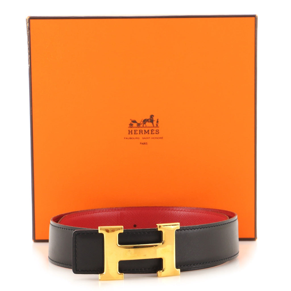 Constance Reversible Belt Leather Medium 70