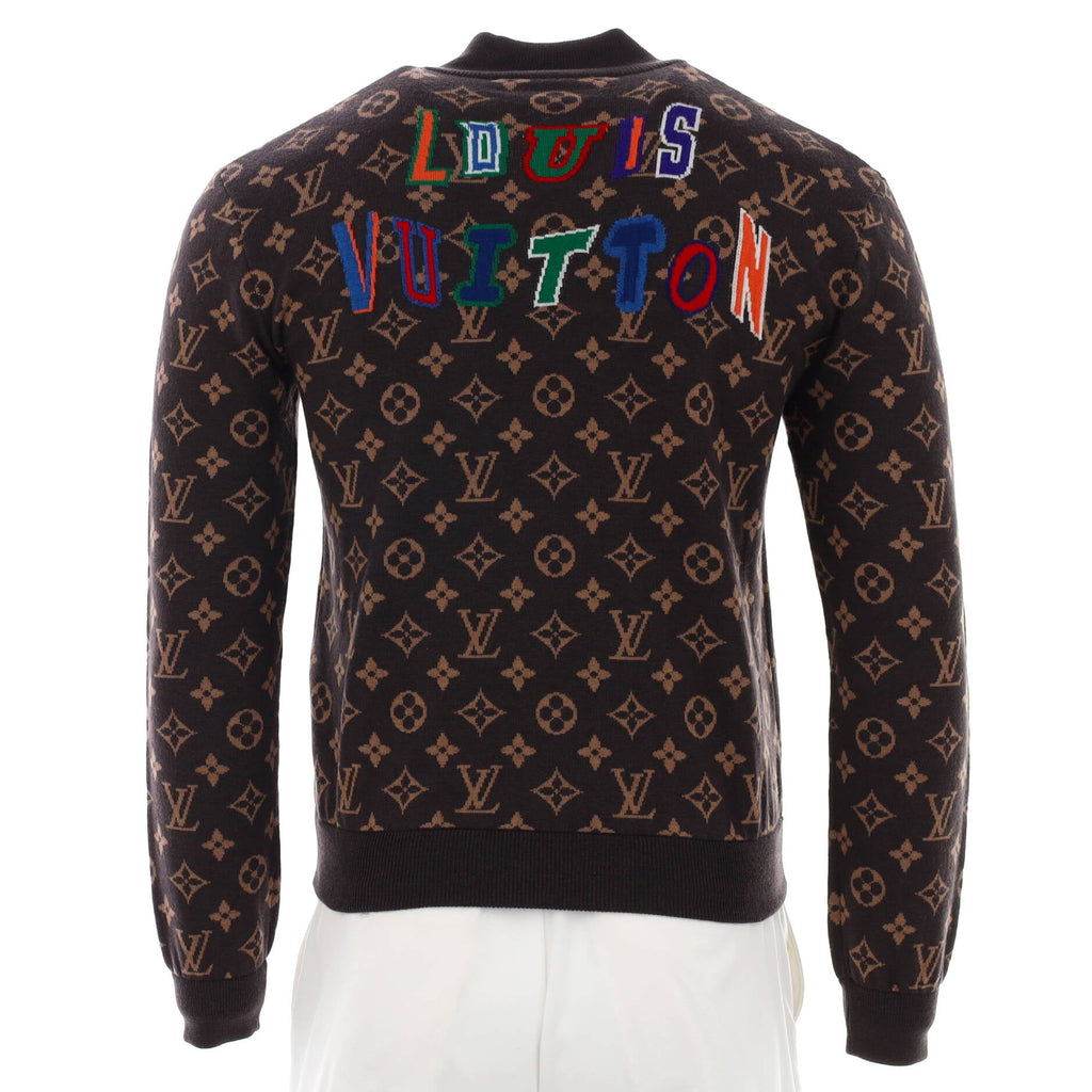 Men's LV x NBA Graphic Blouson Monogram Wool