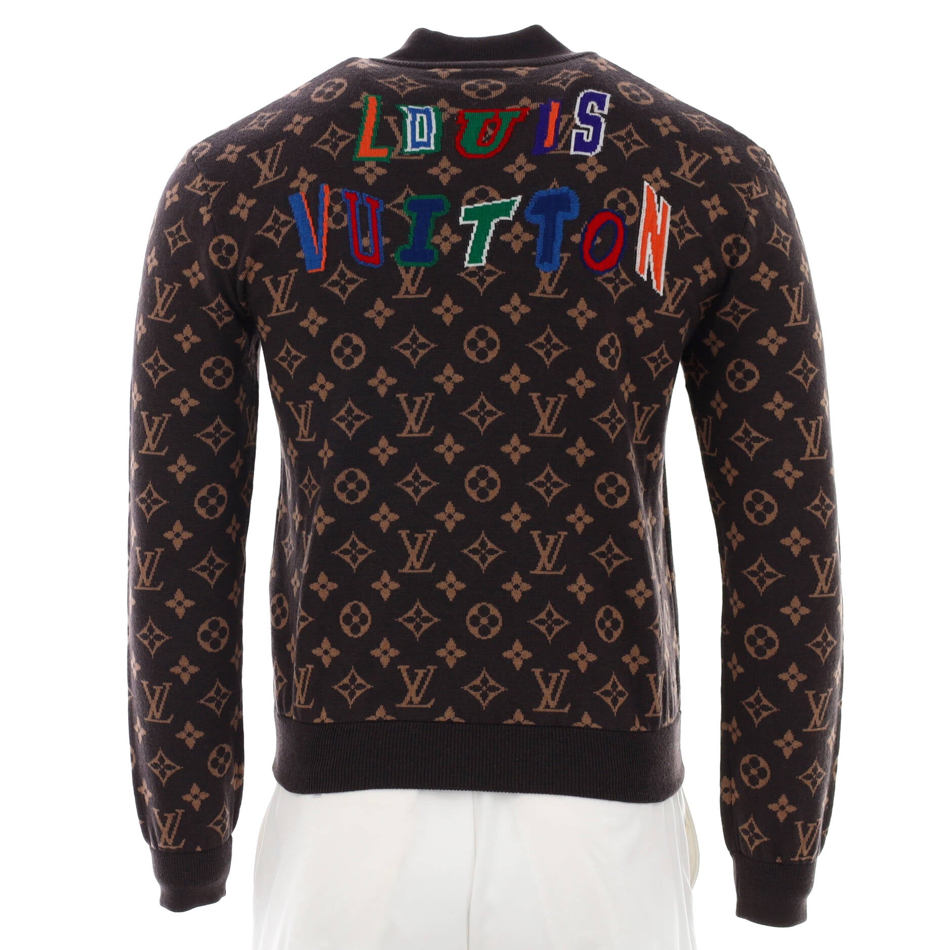 Men's LV x NBA Graphic Blouson Monogram Wool