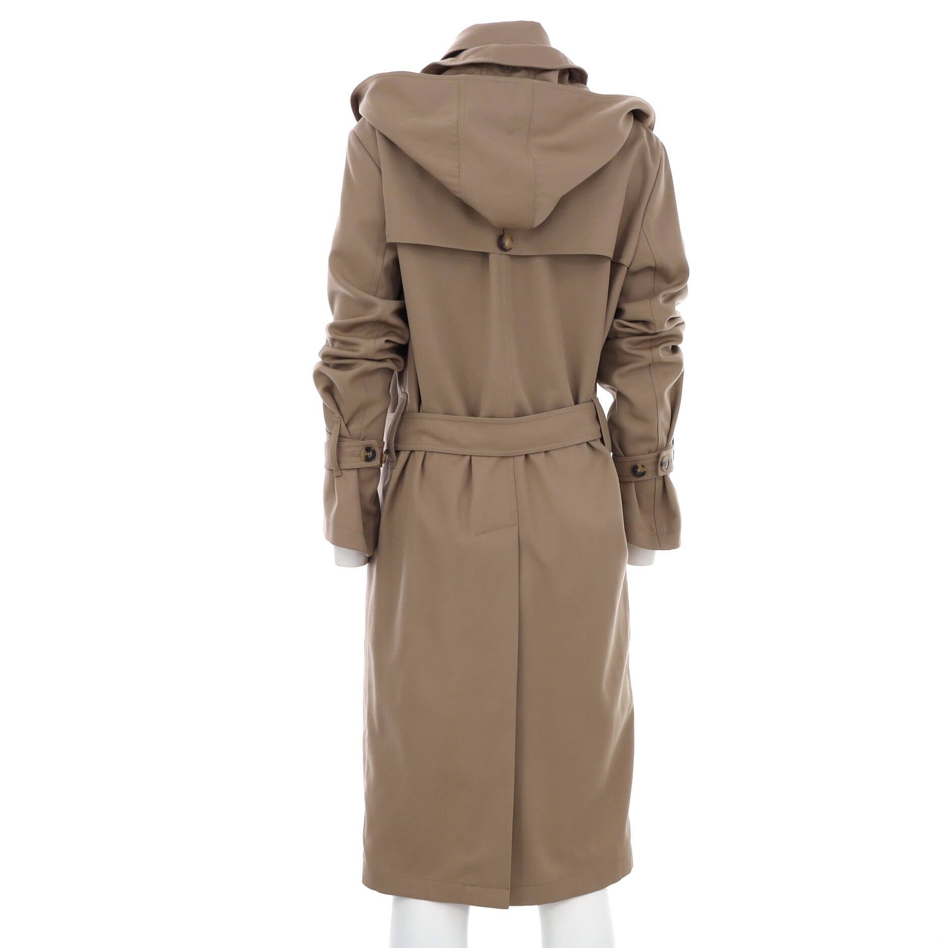 Women's Double Breasted Trench Coat Cotton