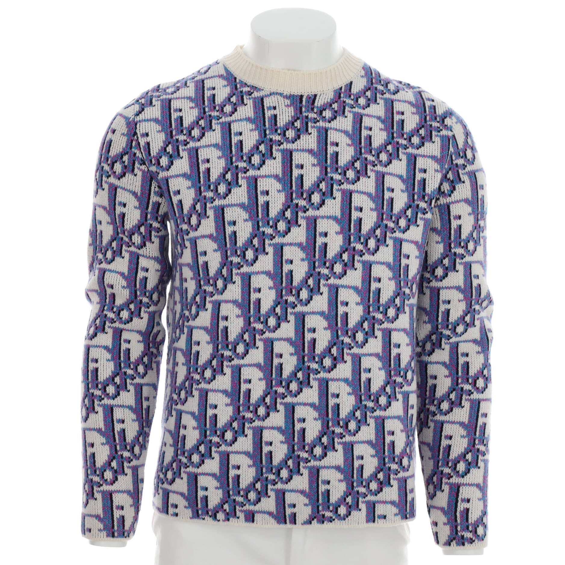 Men's Dior x Shawn Stussy Sweater Oblique Cashmere