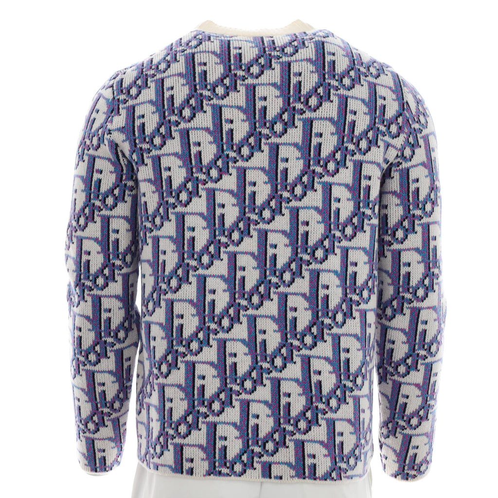 Men's Dior x Shawn Stussy Sweater Oblique Cashmere