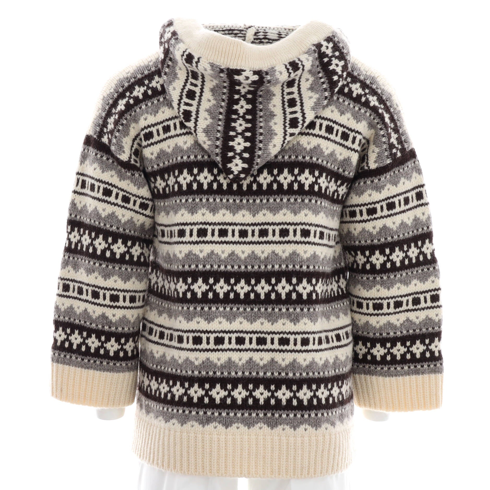 Men's Oversized Shetland Baja Pullover Wool