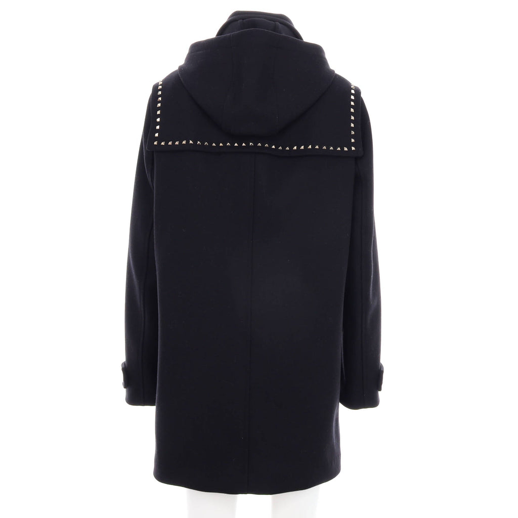 Women's Rockstud Duffle Coat Wool