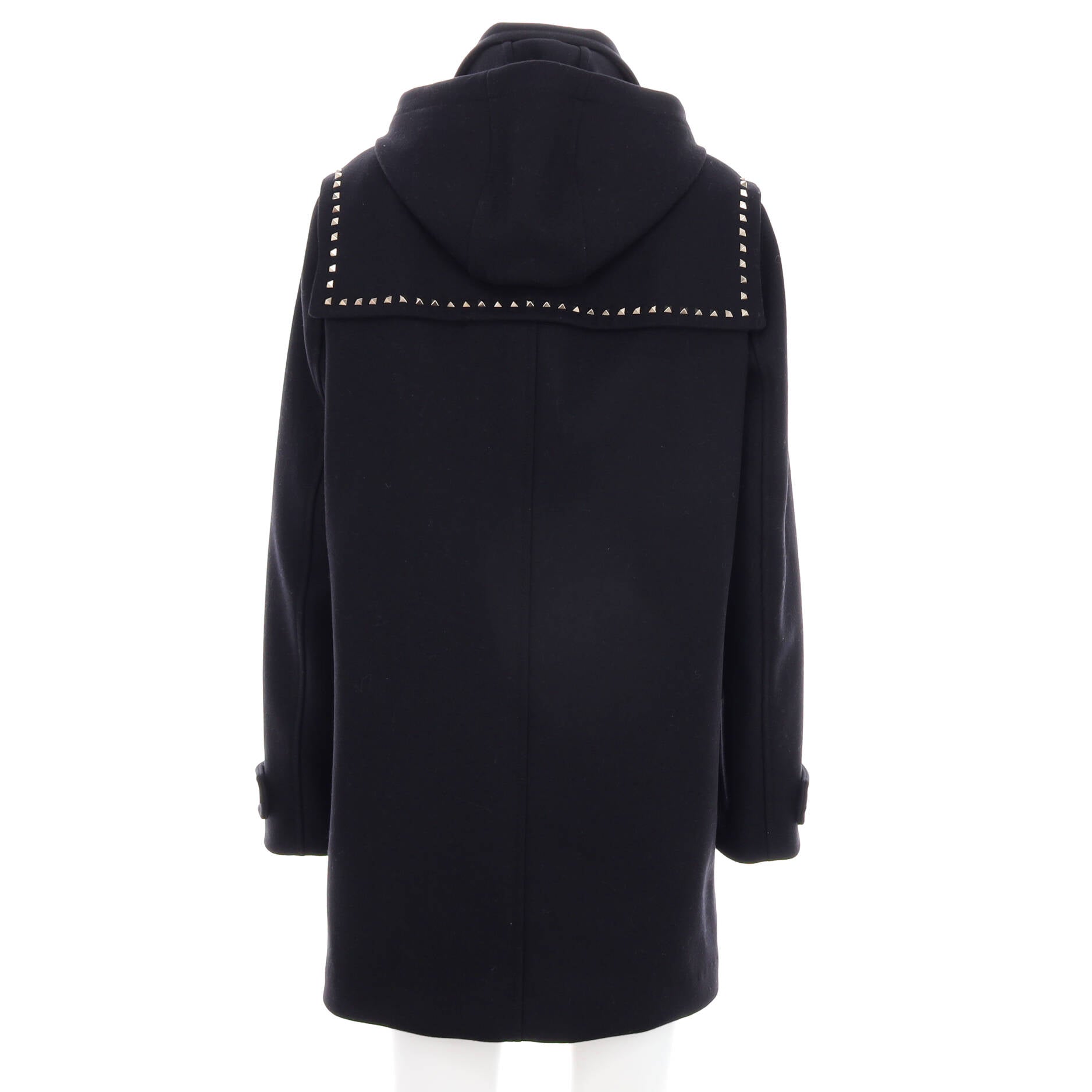 Women's Rockstud Duffle Coat Wool