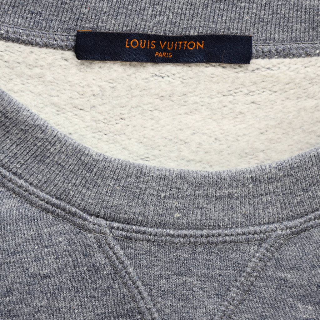 Men's Upside Down LV Sweatshirt Cotton