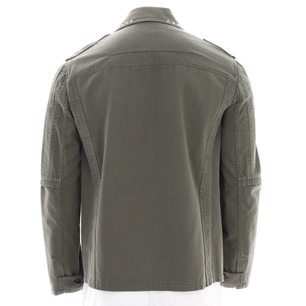 Men's Rockstud Untitled Army Field Jacket Cotton