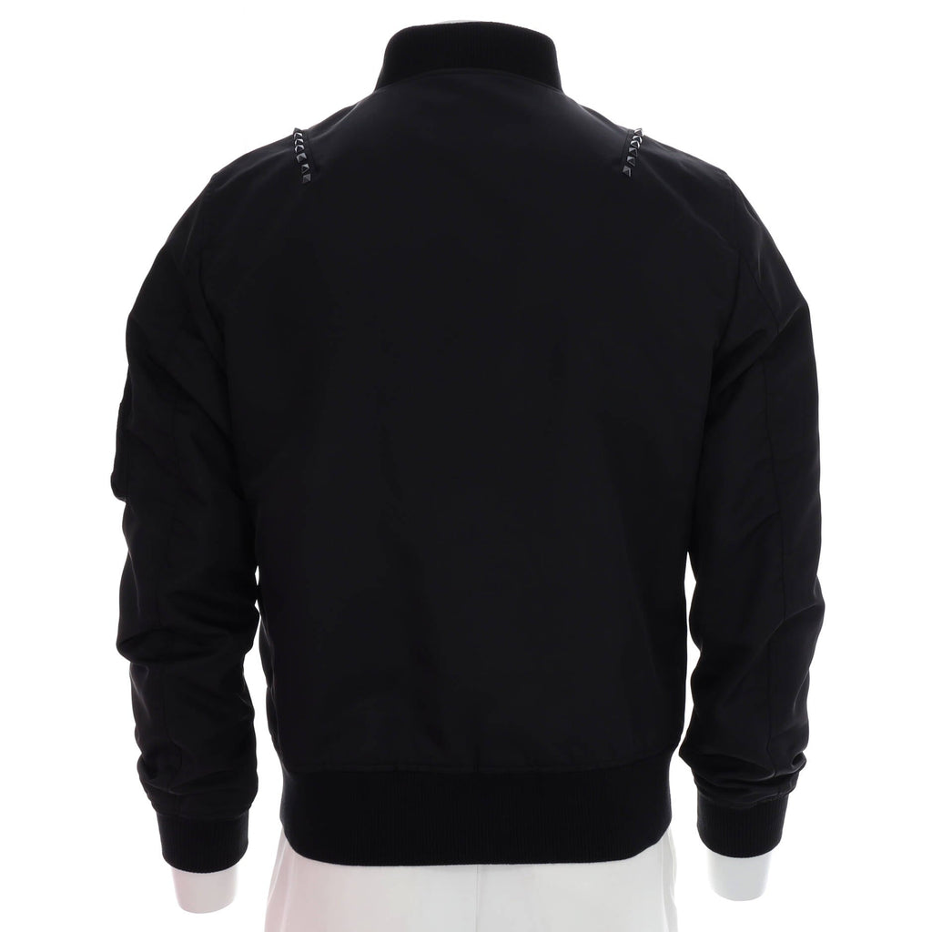 Men's Rockstud Bomber Jacket Nylon