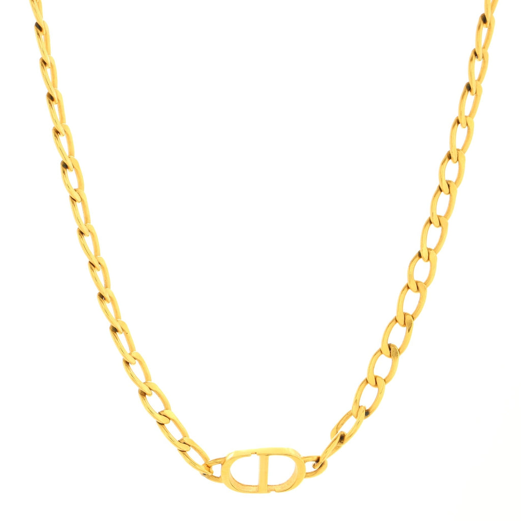 Petit CD Choker Necklace Metal