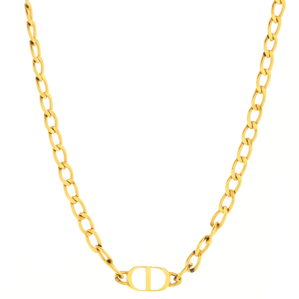 Petit CD Choker Necklace Metal