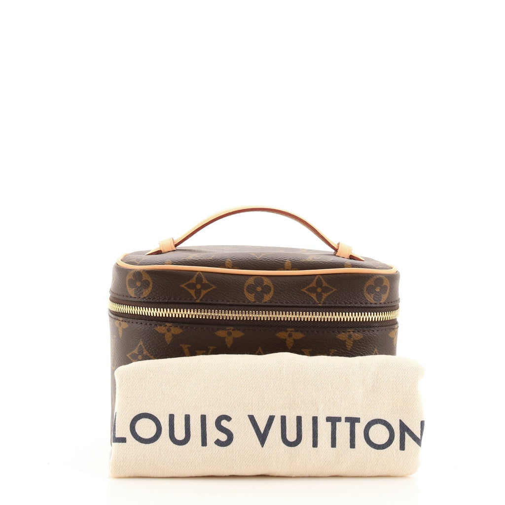 Nice Vanity Case Monogram Canvas Mini