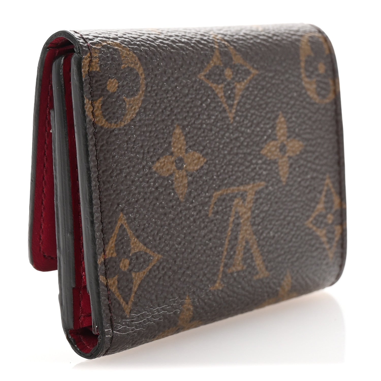 Monogram Micro Wallet Fuchsia
