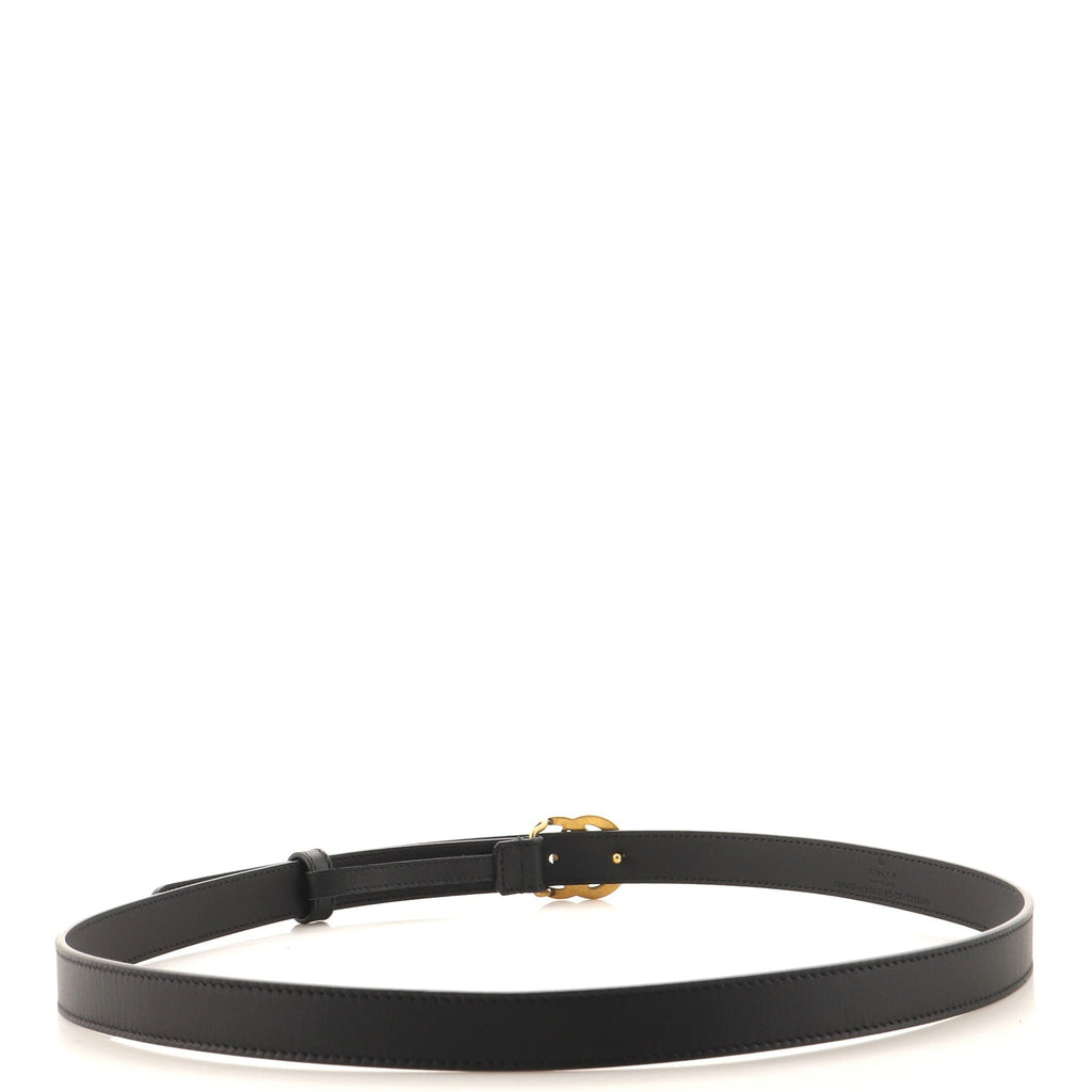 GG Marmont Belt Leather Thin 95