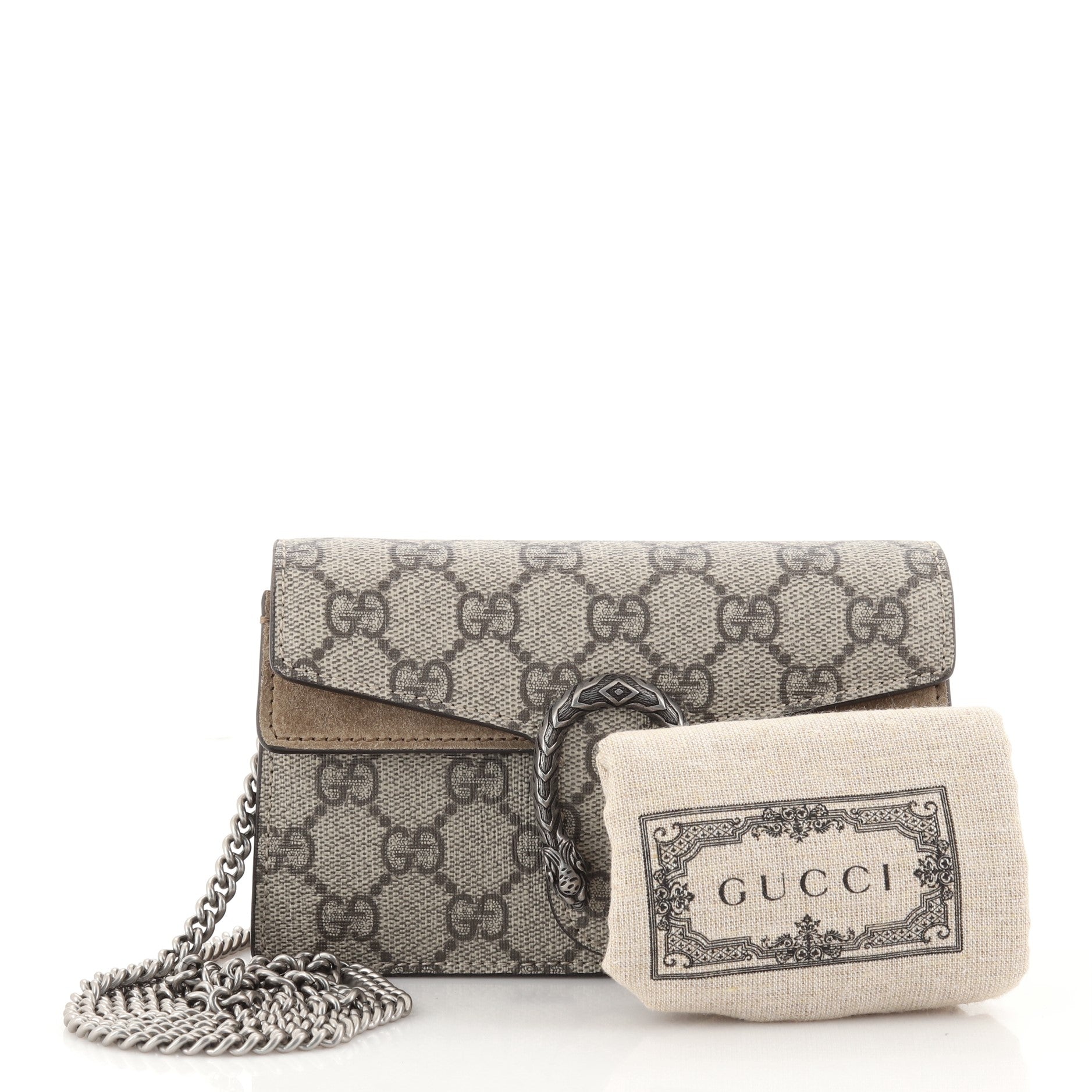 Dionysus Bag GG Coated Canvas Super Mini