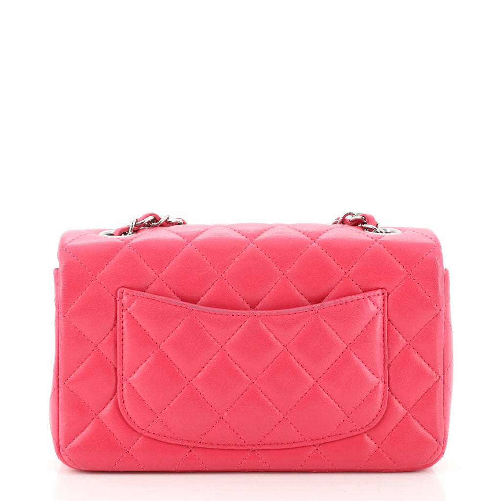 Classic Single Flap Bag Quilted Lambskin Mini