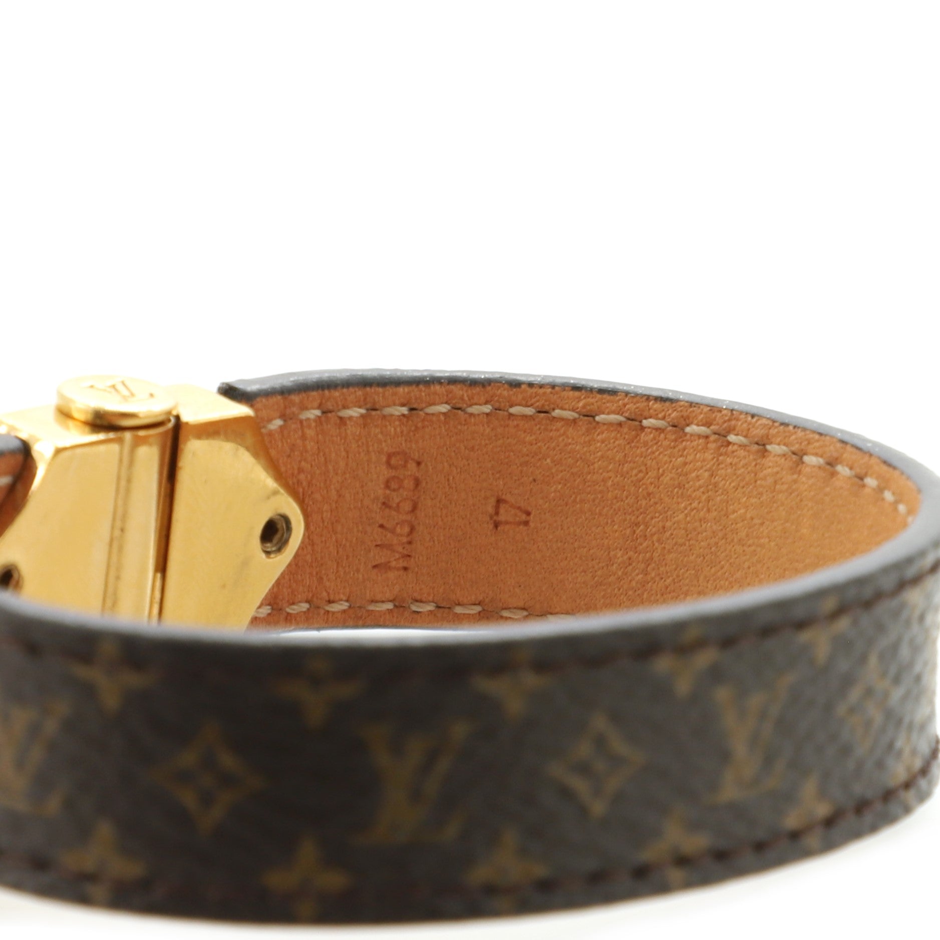 Nano Monogram Bracelet Monogram Canvas and Metal