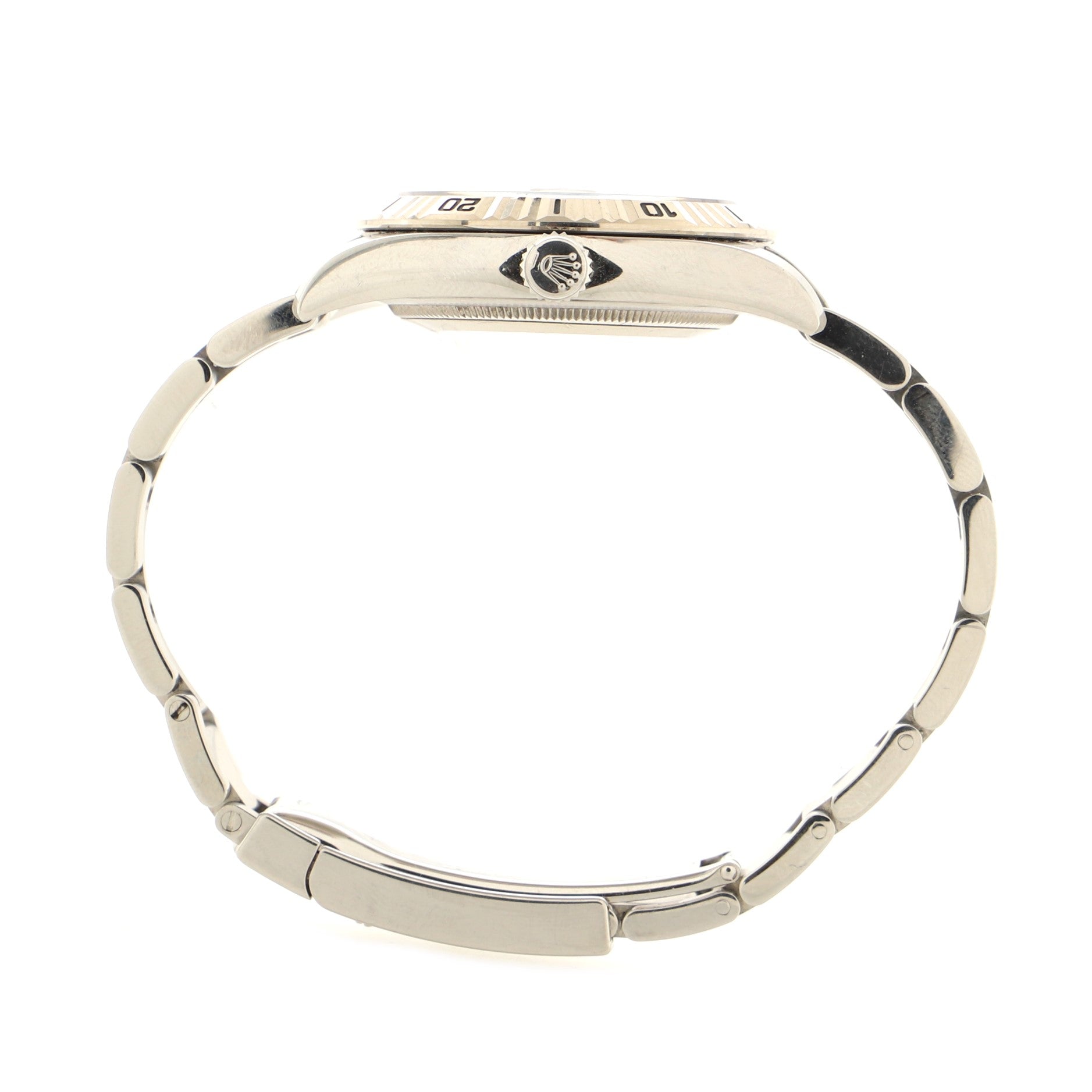 Oyster Perpetual Datejust Turn-O-Graph Automatic Watch Stainless Steel and White Gold 36