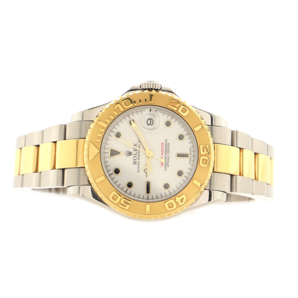 Oyster Perpetual Yacht-Master Automatic Watch Stainless Steel and White Gold 35