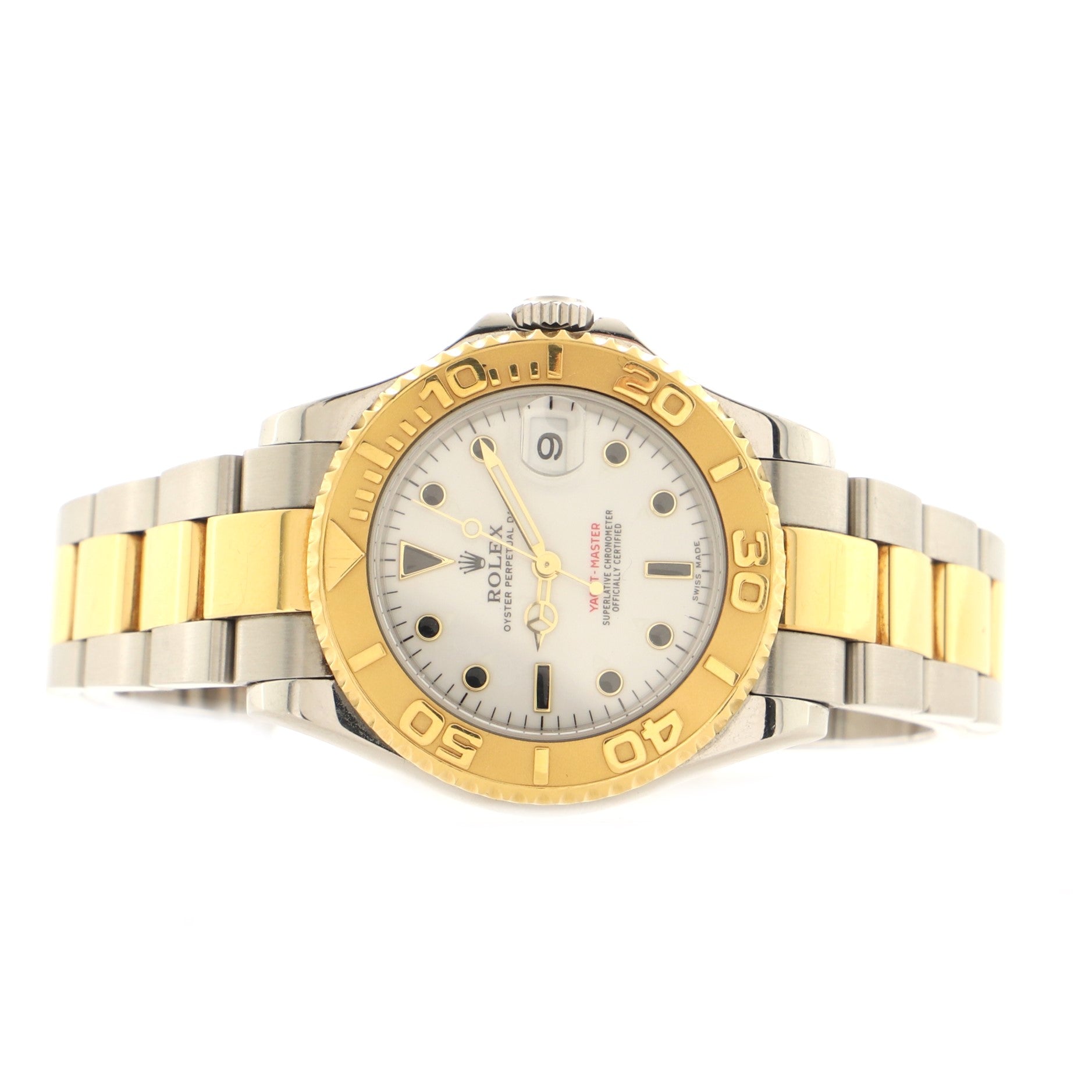 Oyster Perpetual Yacht-Master Automatic Watch Stainless Steel and White Gold 35