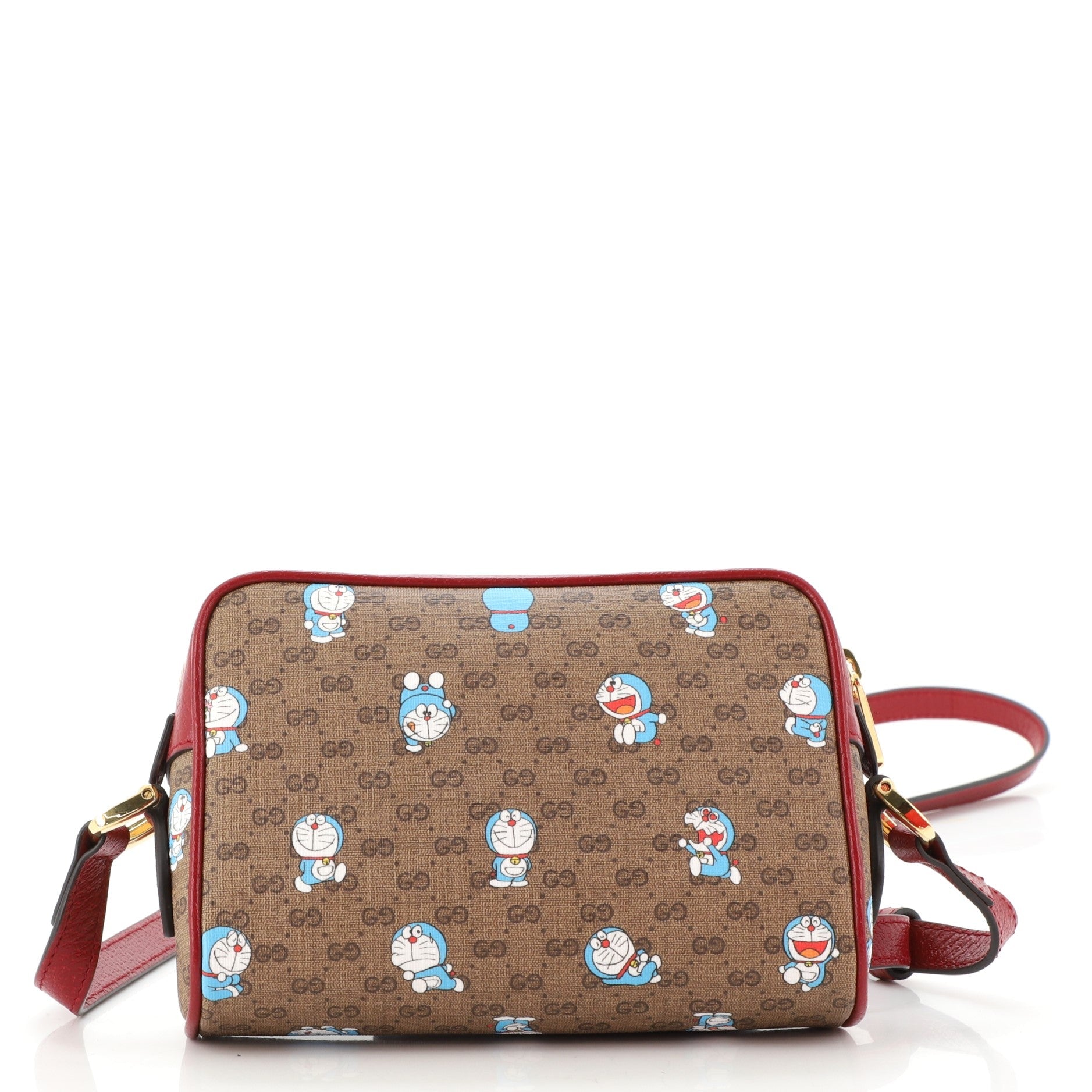 Doraemon Crossbody Bag Printed Mini GG Coated Canvas Mini