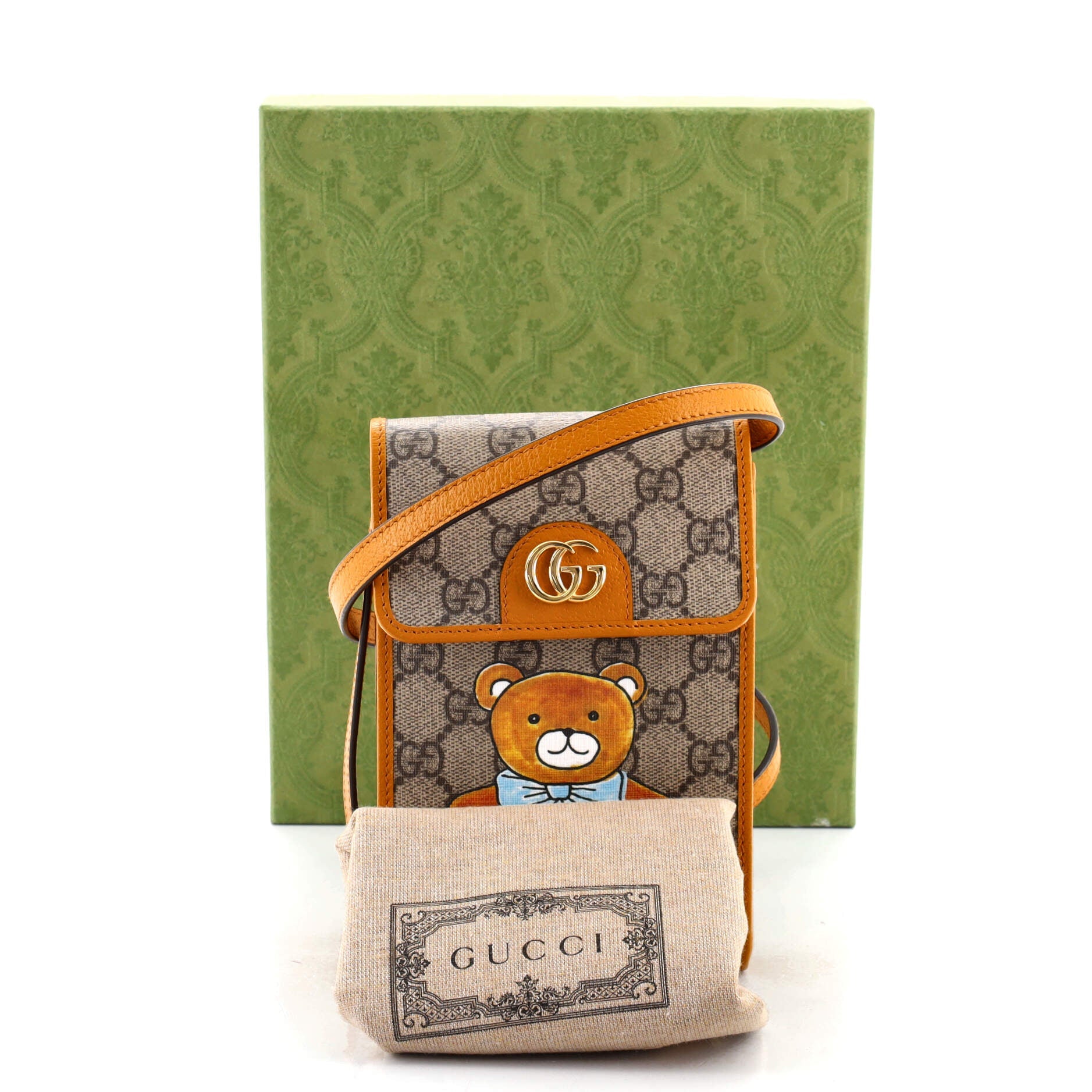 x EXO-KAI Flap Crossbody Bag Printed GG Coated Canvas Mini