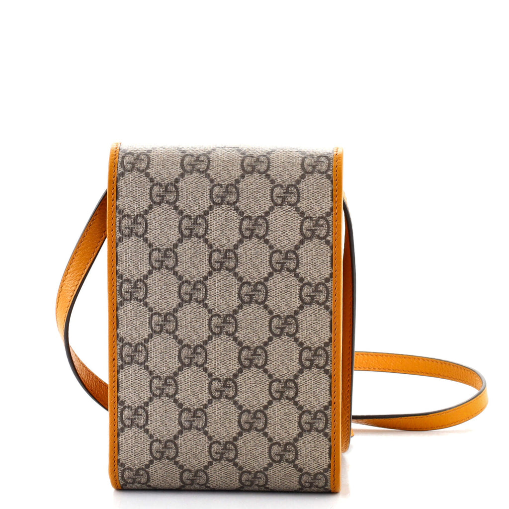 x EXO-KAI Flap Crossbody Bag Printed GG Coated Canvas Mini