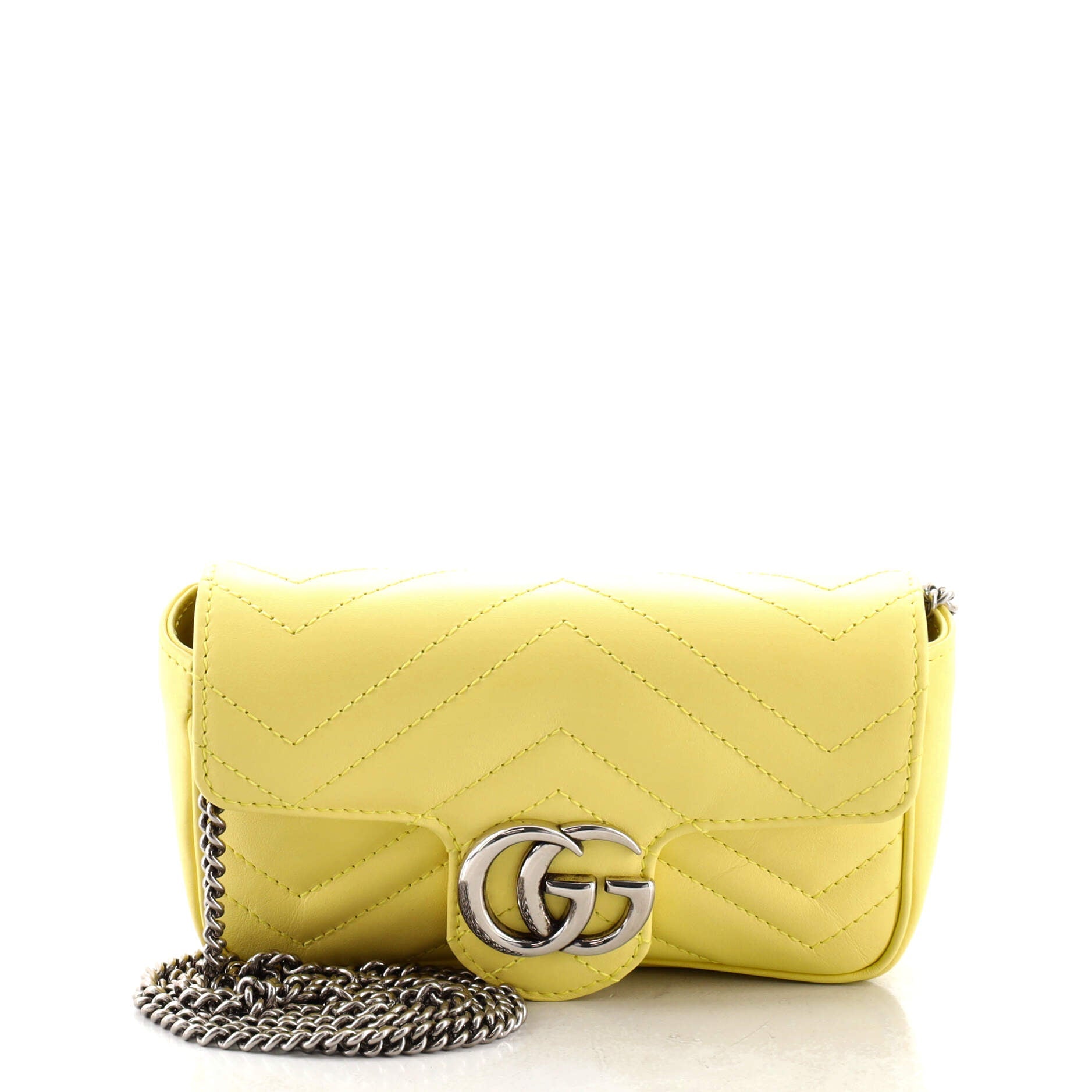 GG Marmont Flap Bag Matelasse Leather Super Mini