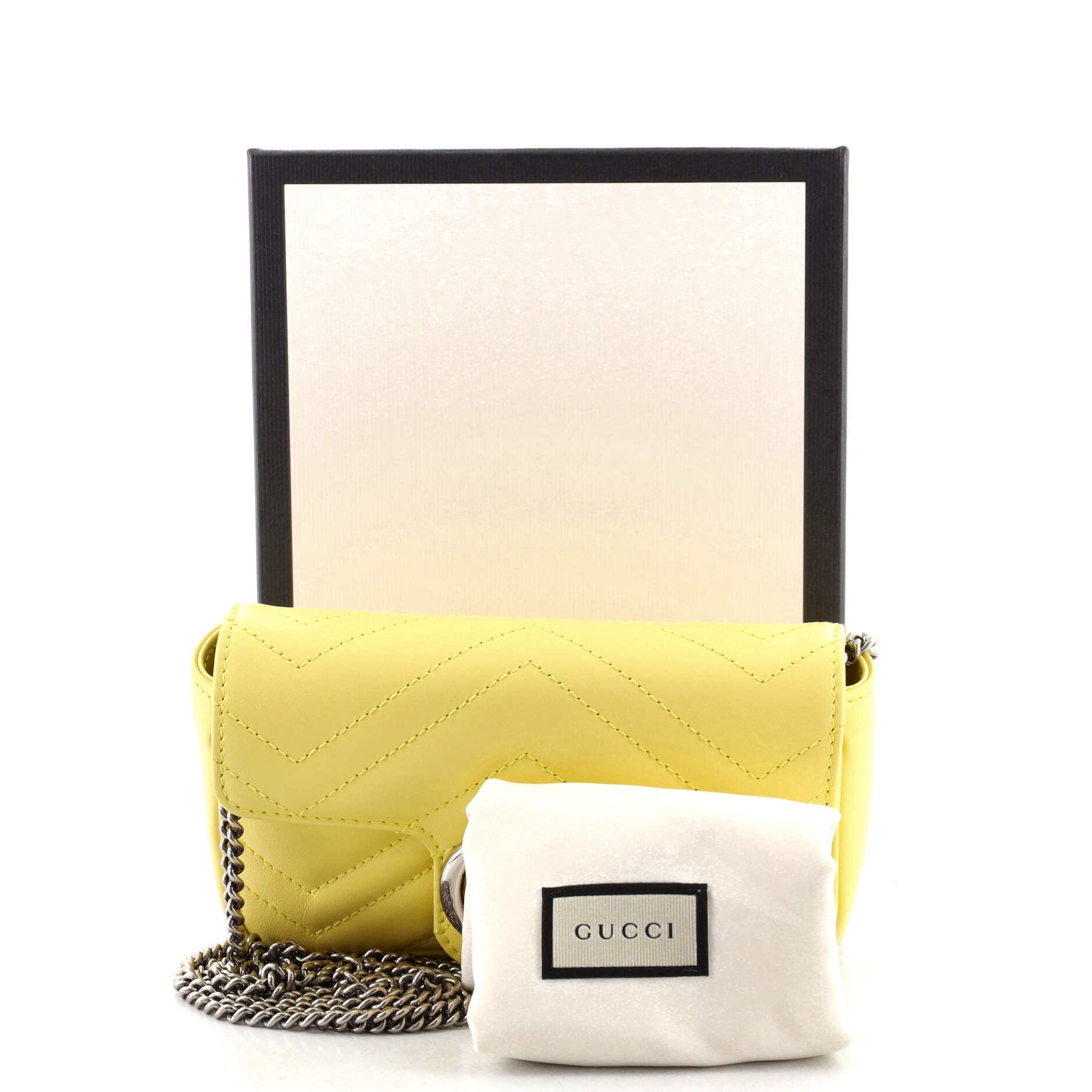 GG Marmont Flap Bag Matelasse Leather Super Mini