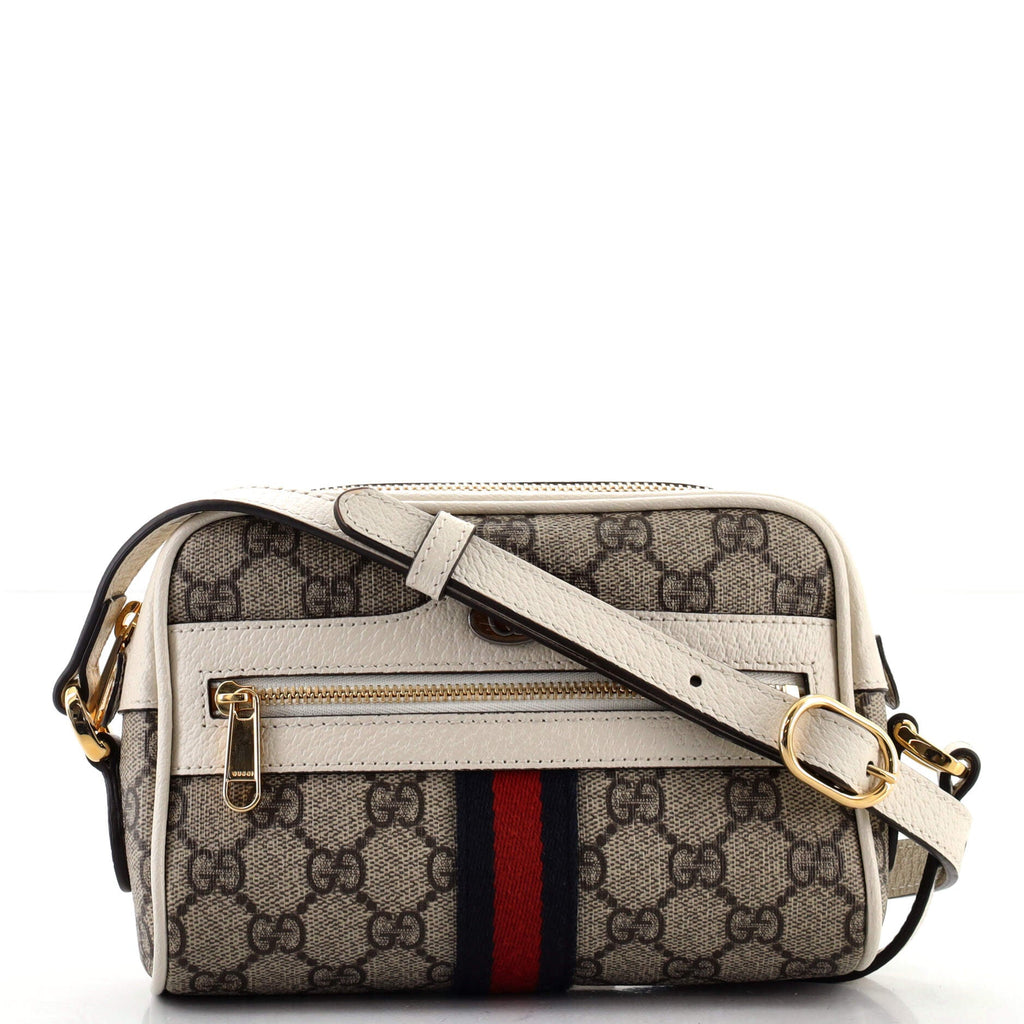 Ophidia Shoulder Bag GG Coated Canvas Mini