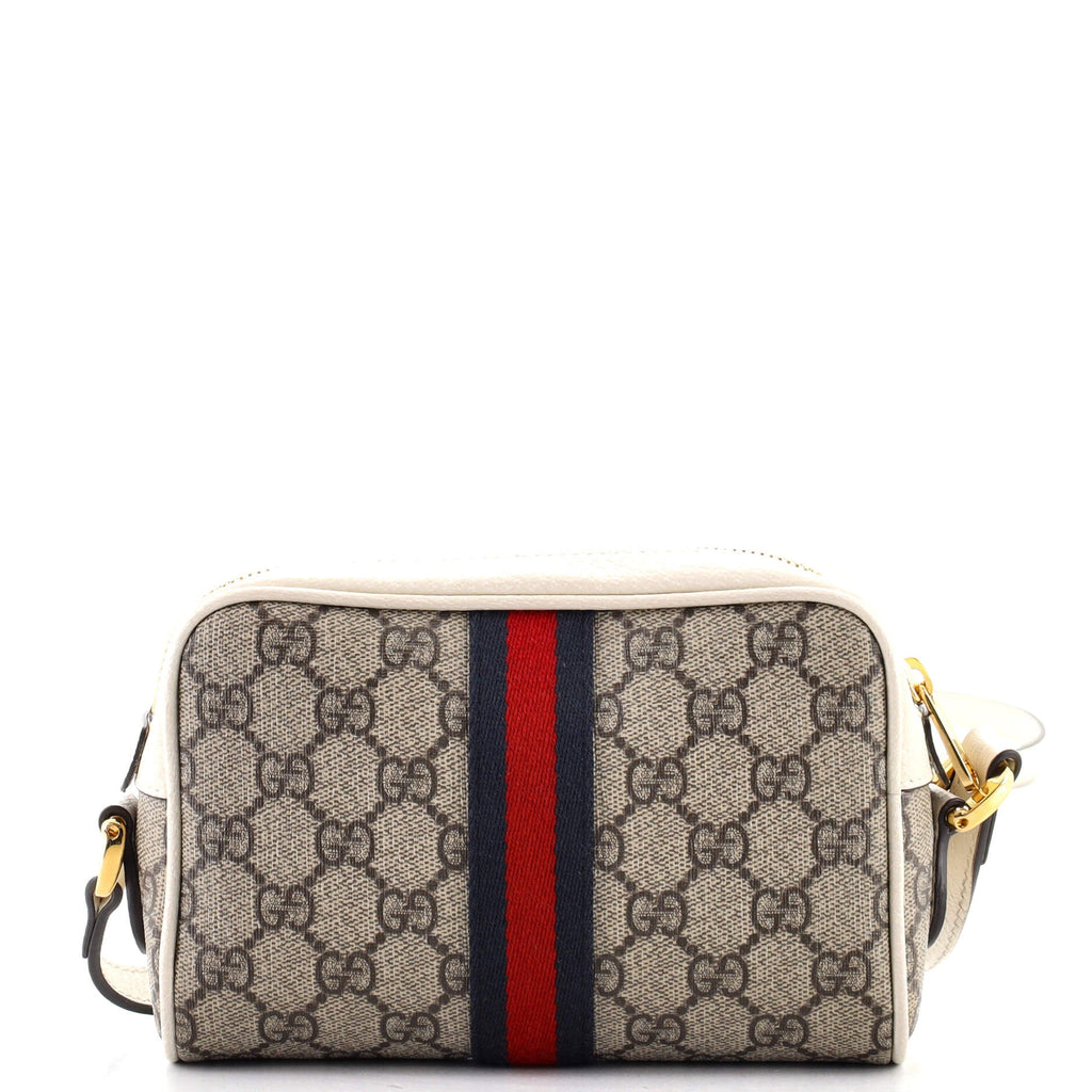 Ophidia Shoulder Bag GG Coated Canvas Mini