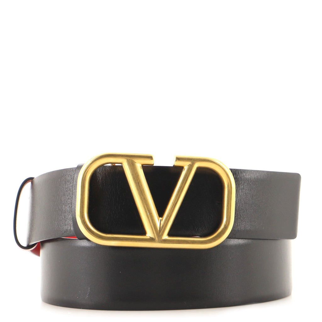 VLogo Reversible Belt Leather Wide 85
