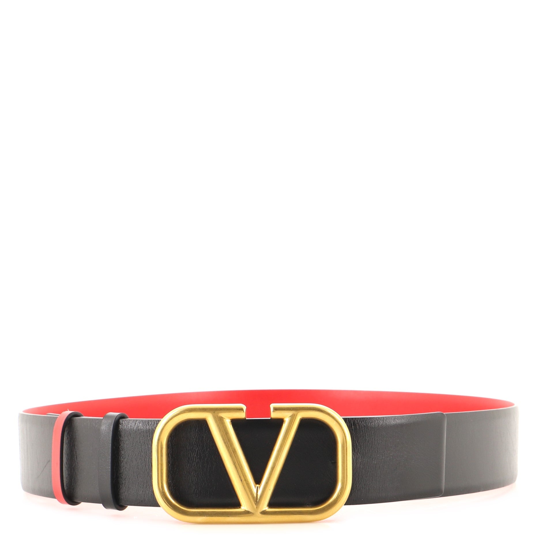 VLogo Reversible Belt Leather Wide 85